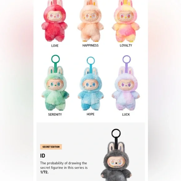 Authentic Pop Mart Big Into Energy Labubu - Hope 🩵✨ - Picture 6 of 6